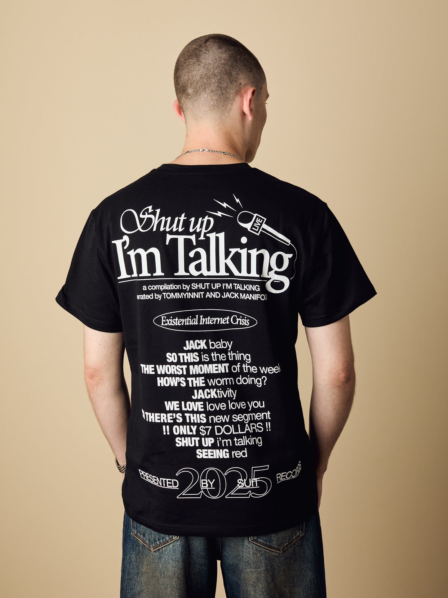 Shut Up I'm Talking Podcast Tee
