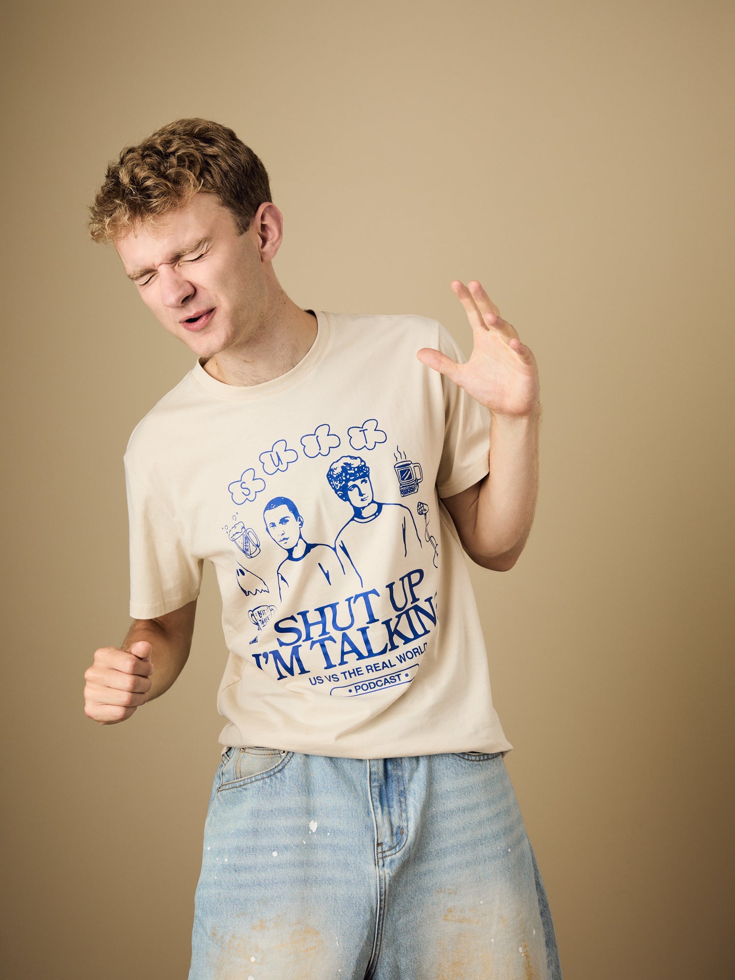 Us vs The Real World Tee